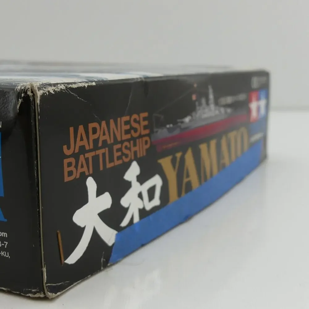 Tamiya 1/350 Japanese Battleship Yamato Model Kit 78030 Open Box New WWII